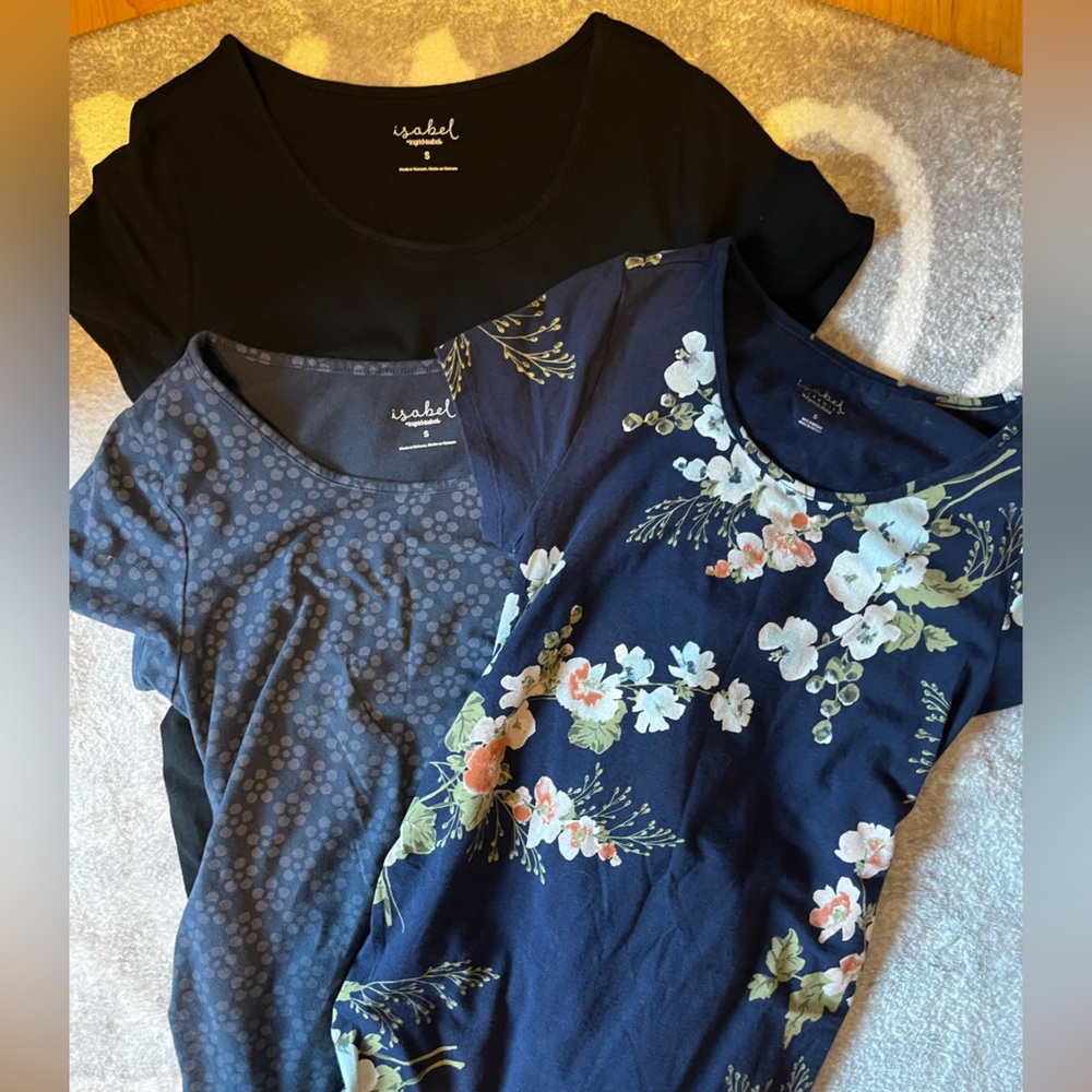 Lot of 3 Size Small Ingrid and Isabel Bodycon Maternity Dresses